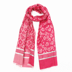Wo Fatchin Hot Pink and Spots Scarf thumbnail