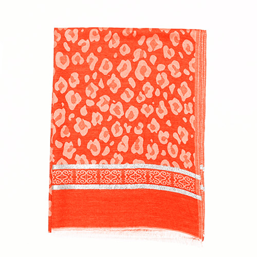 Orange and Spots Scarf