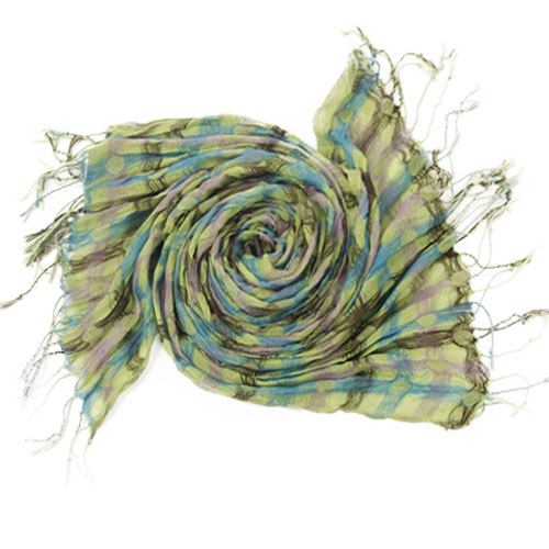 Green Candy Scarf
